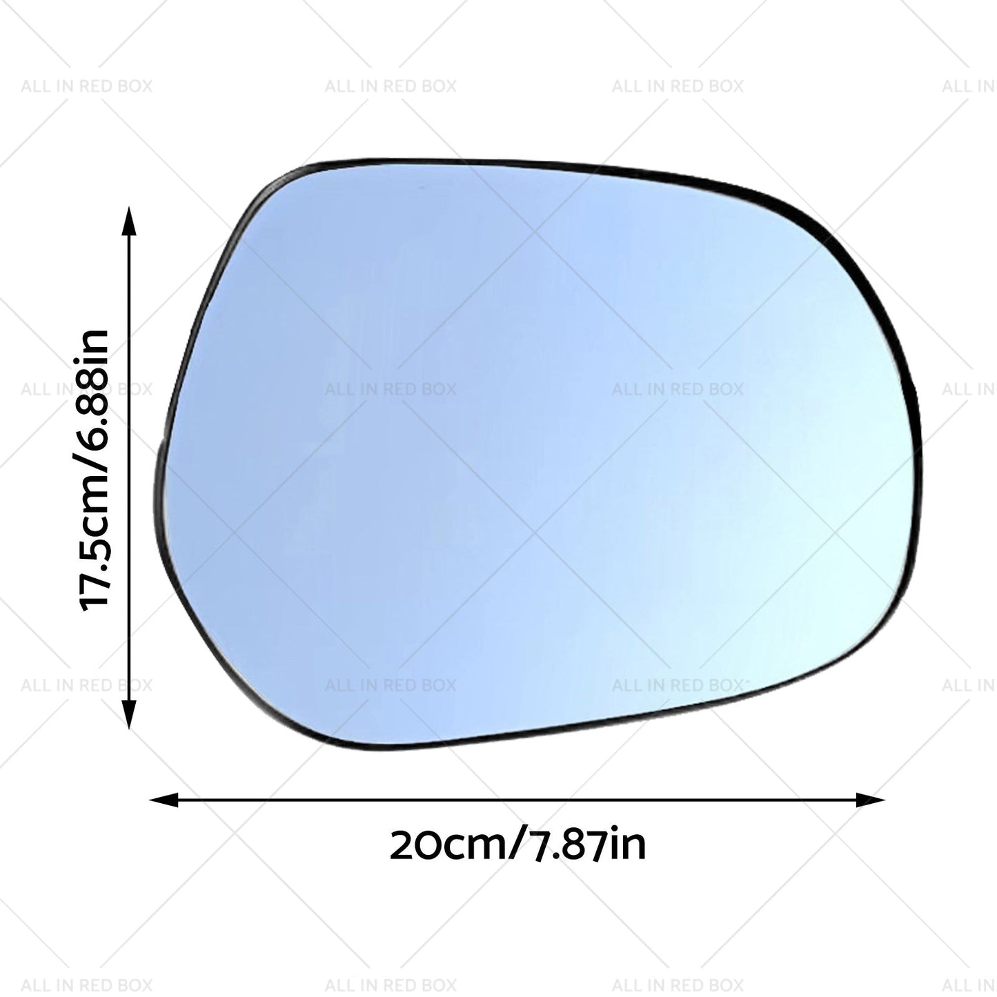 Right Side mirror glass with Plate Suitable for Toyota LandCruiser Prado 150 09--3