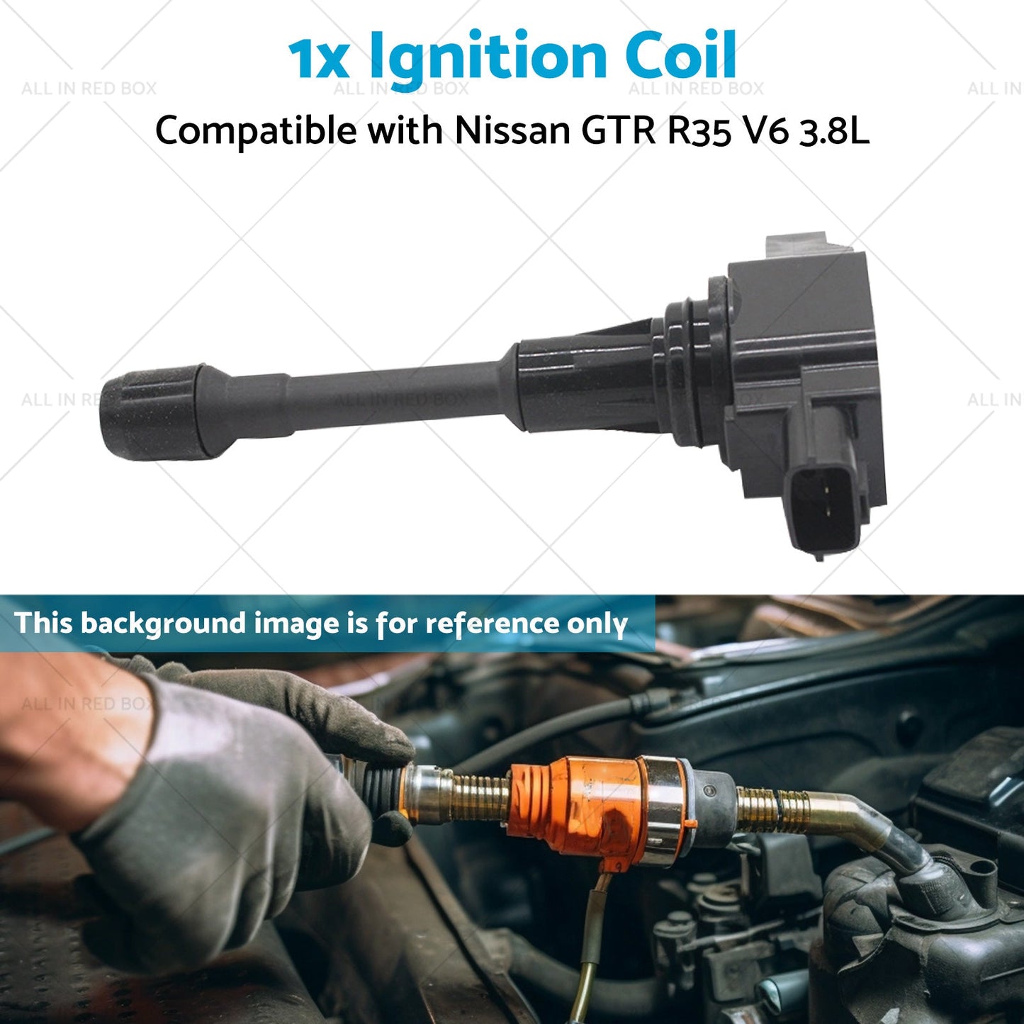 1x Ignition Coil Suitable for Nissan GTR R35 V6 3. 8L 22448JF00B VR38DETT 08-15-4