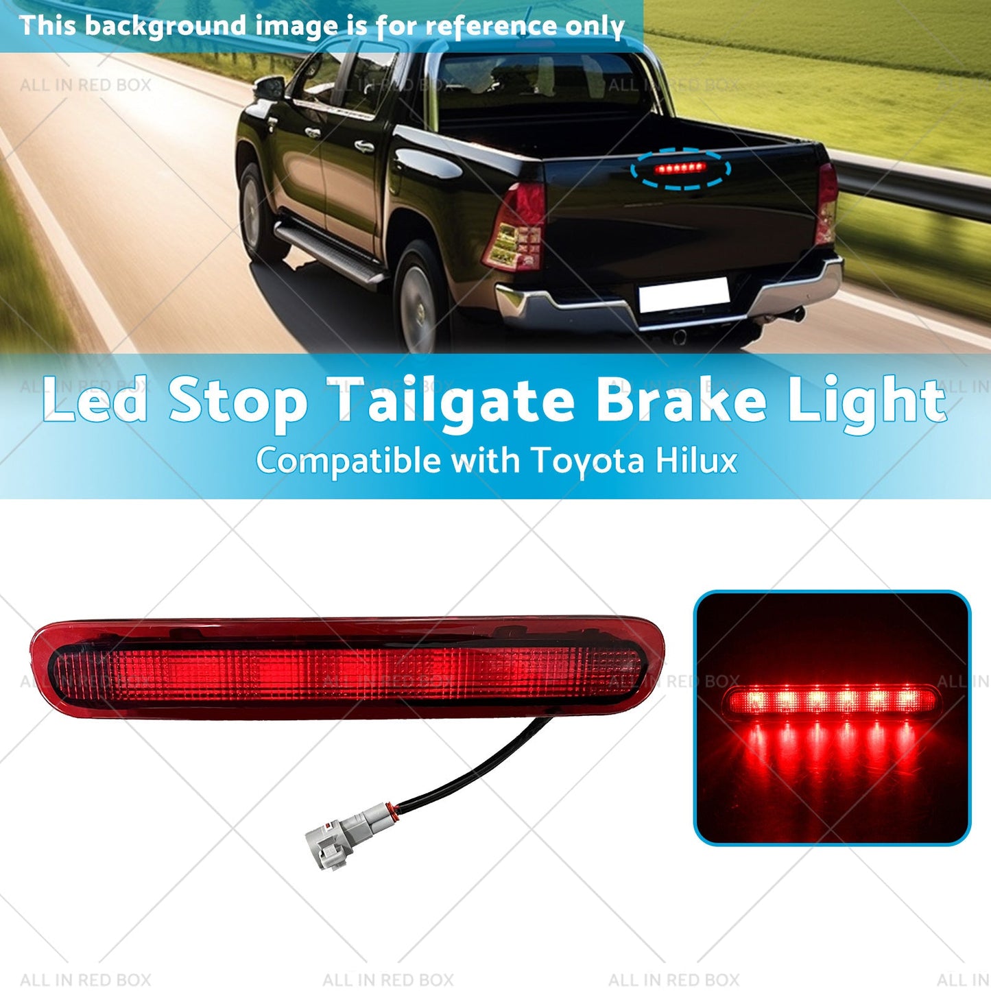 81570-0K080 Led Stop Tailgate Brake Light Suitablefor Toyota Hilux MK6 SR5 05-15-2