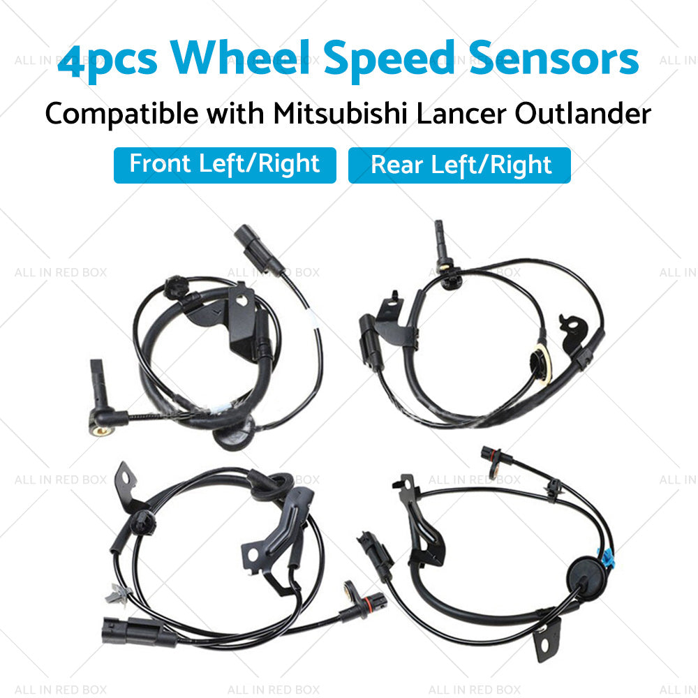 4¡Á Wheel Speed Sensor Front Rear LR Suitable For Mitsubishi Lancer Outlander