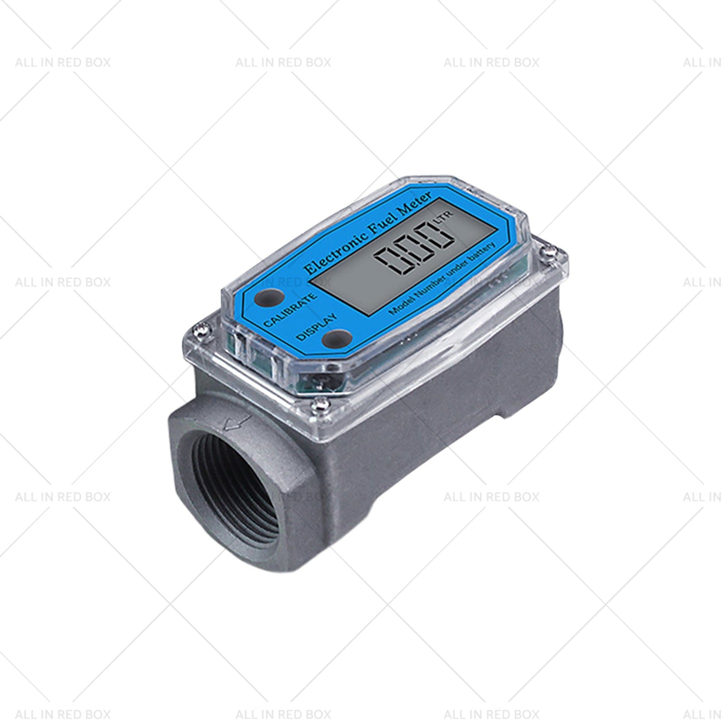 1 or 1. 5 or 2 inch Turbine Digital Diesel Water Fuel Flow Meter Oval Gear Flow Gauge-1