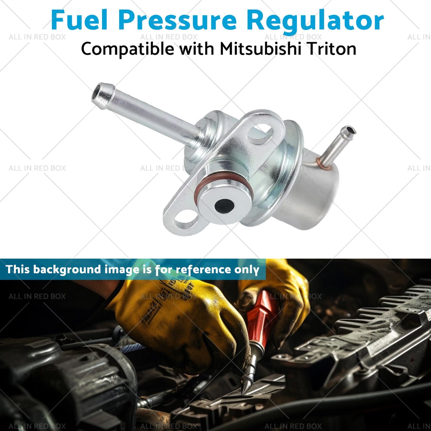 Fuel Pressure Regulator Suitable for Mitsubishi Triton 2. 4ltr 4G64 MK 1996-2006-4