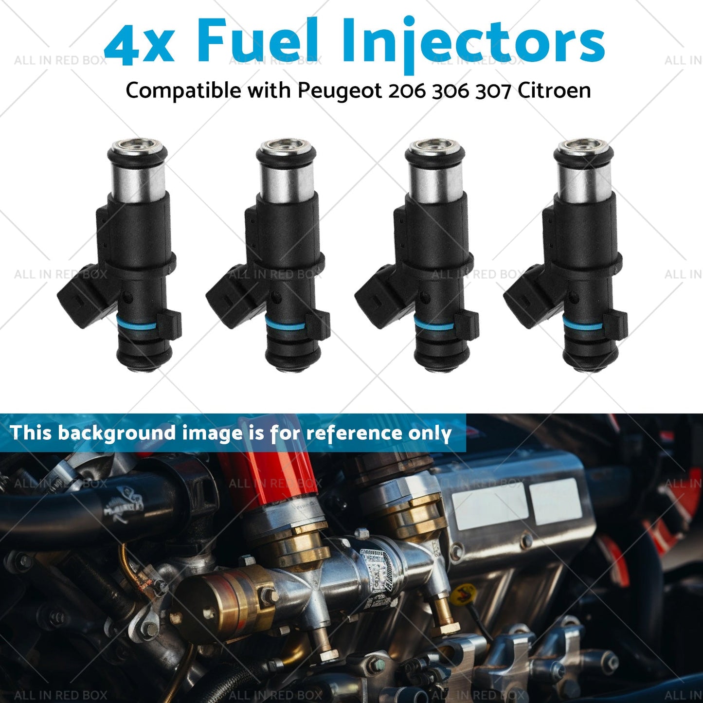 01F002A Fuel Injector Suitable for Peugeot 206 306 307 Citroen 1. 4 KFV Petrol-4