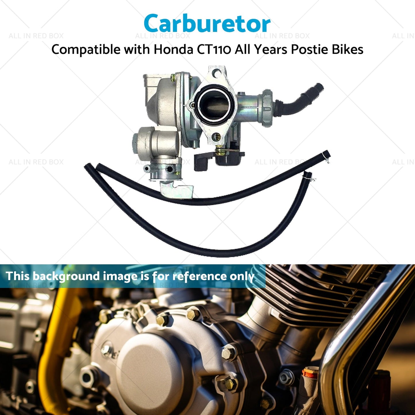 Carburetor Suitable for Honda CT110 All Years Postie Bikes Correct Carby-4