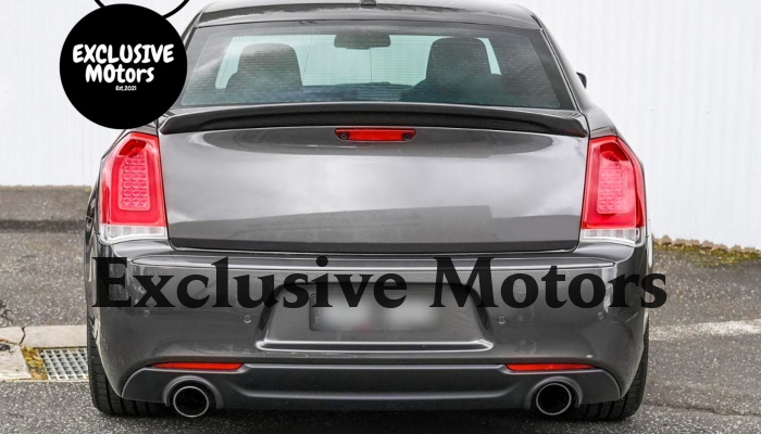 Black SRT Boot Spoiler for Chrysler 300/300C 2012-2021