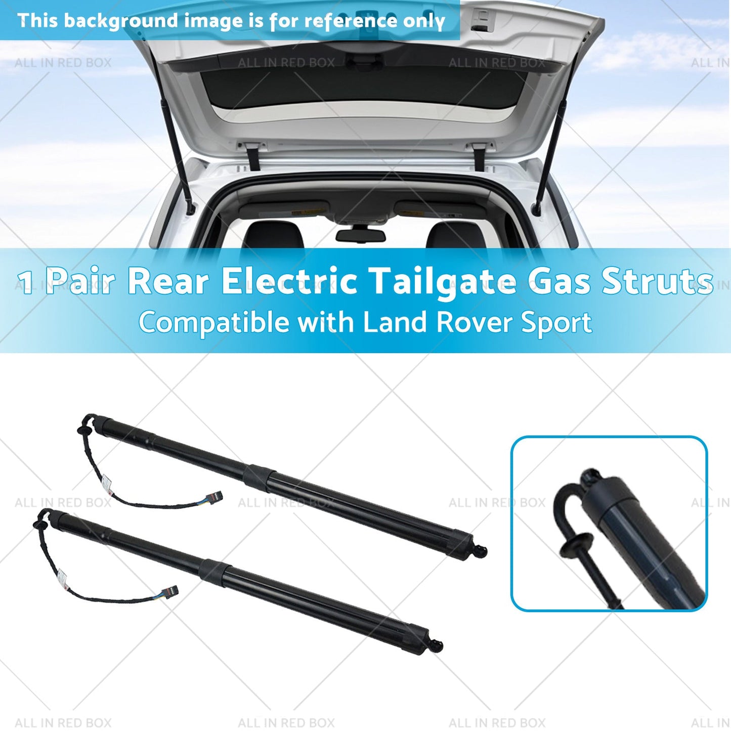 1 Pair Rear Electric Tailgate Gas Struts LR051443 Suitable for Land Rover Sport-2
