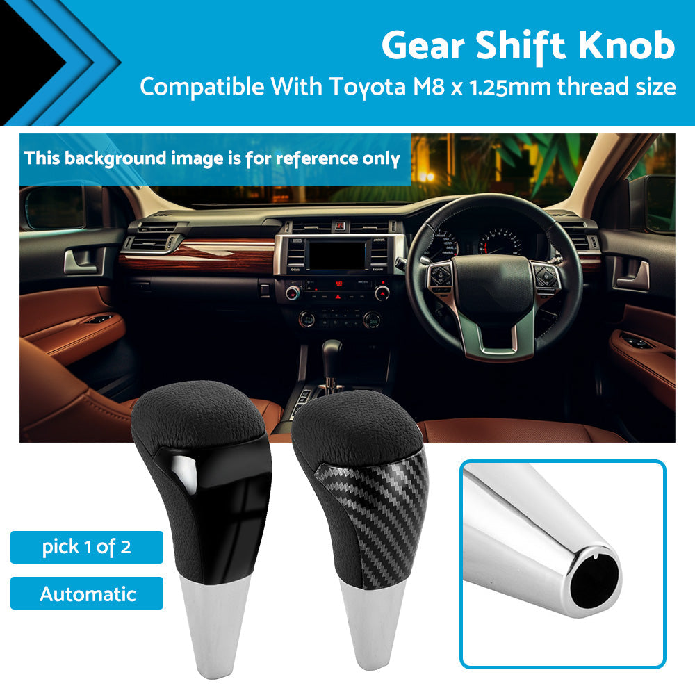 Automatic Car Gear Stick Shift Knob Suitable For Toyota M8 x 1. 25mm thread size-0