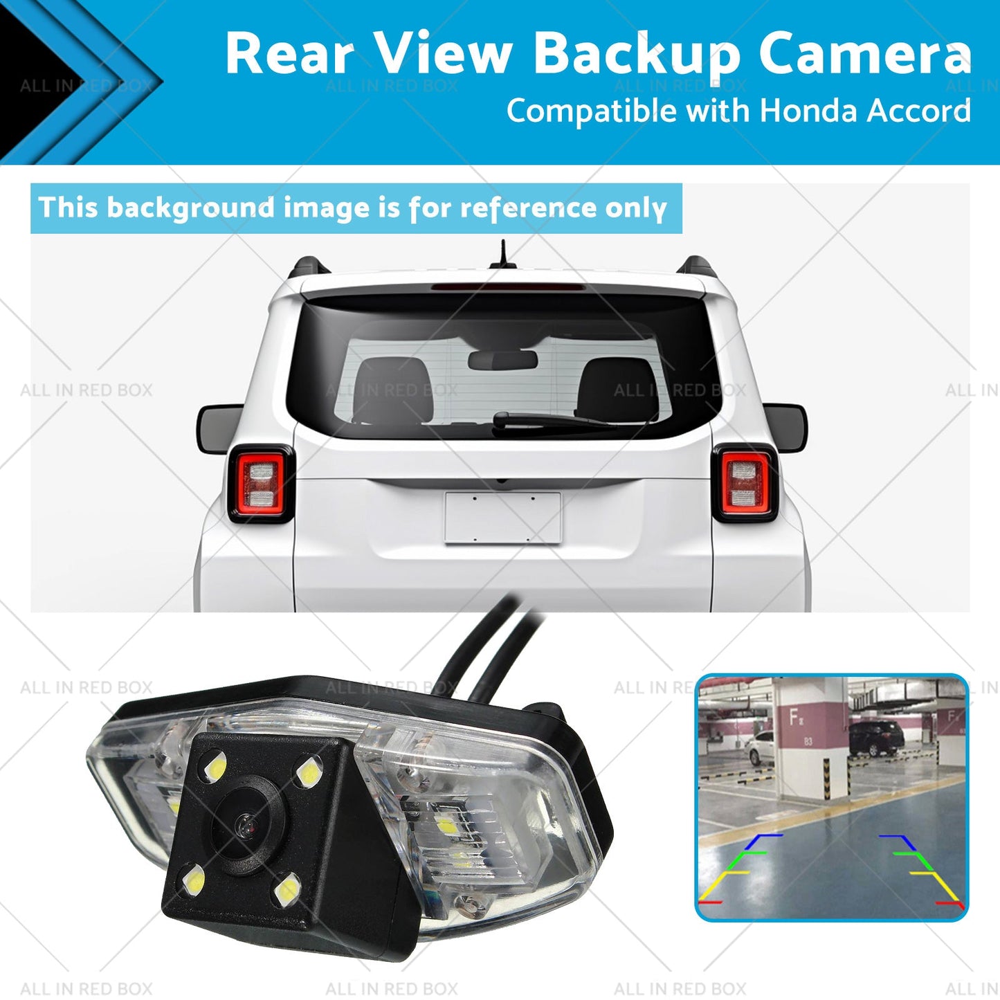 Reverse Camera Rear View Backup Camera Suitable for Honda Accord EK Pilot Civic-0