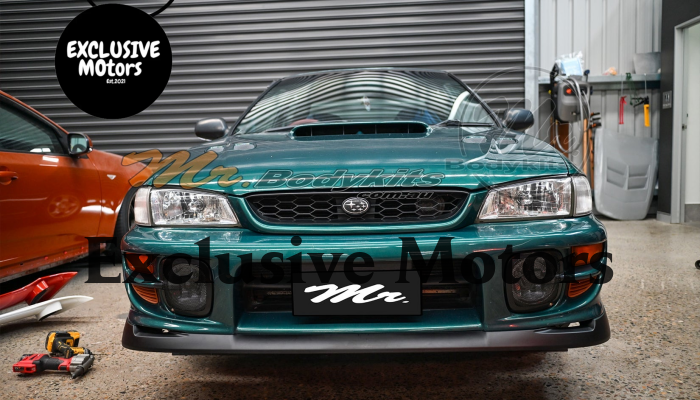 Front Bumper Lip Spoiler for Subaru Impreza WRX/STi GC8 1997-2001 Plastic