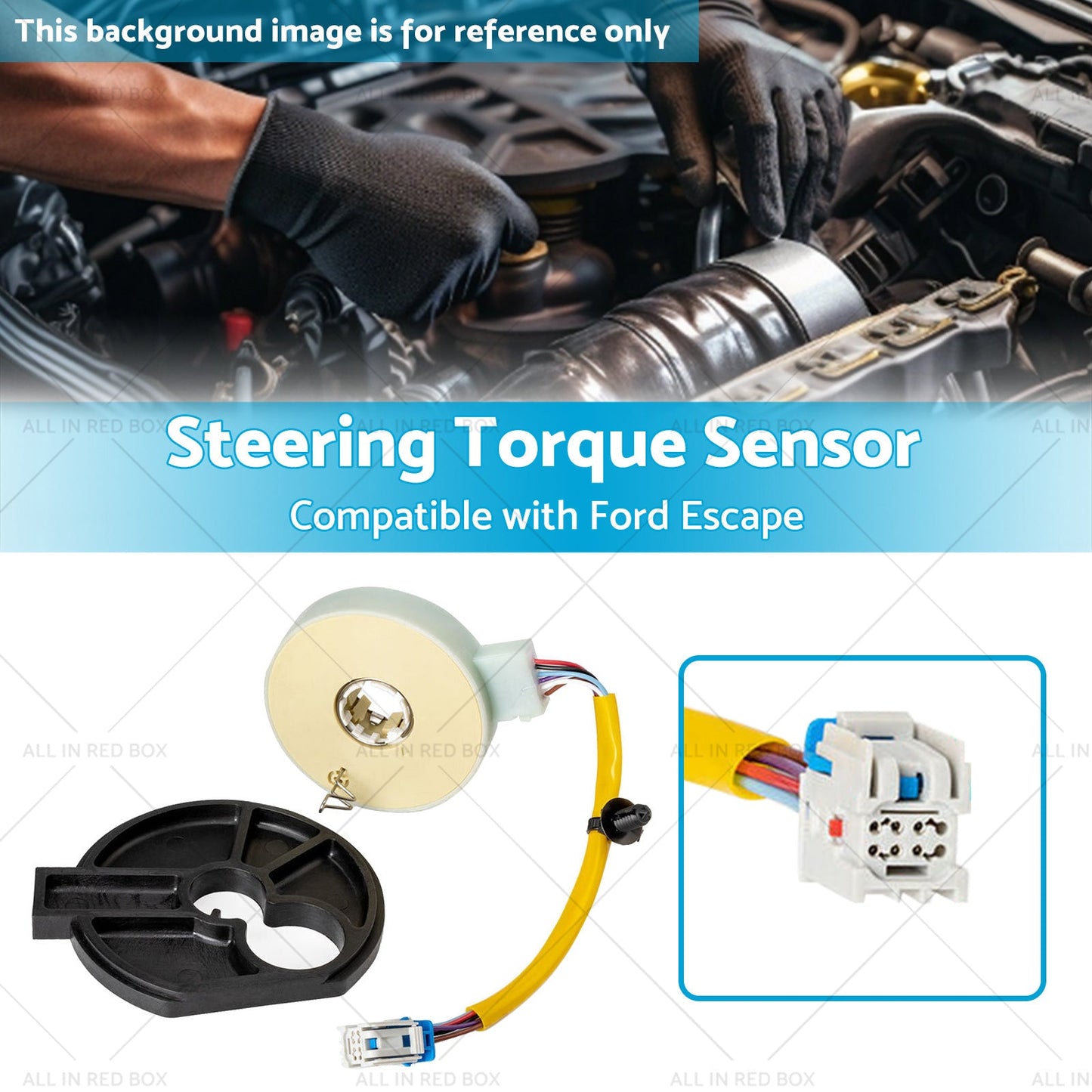 Drehmomentsensor Lenkung CL8Z3F818A Passend für Ford Escape