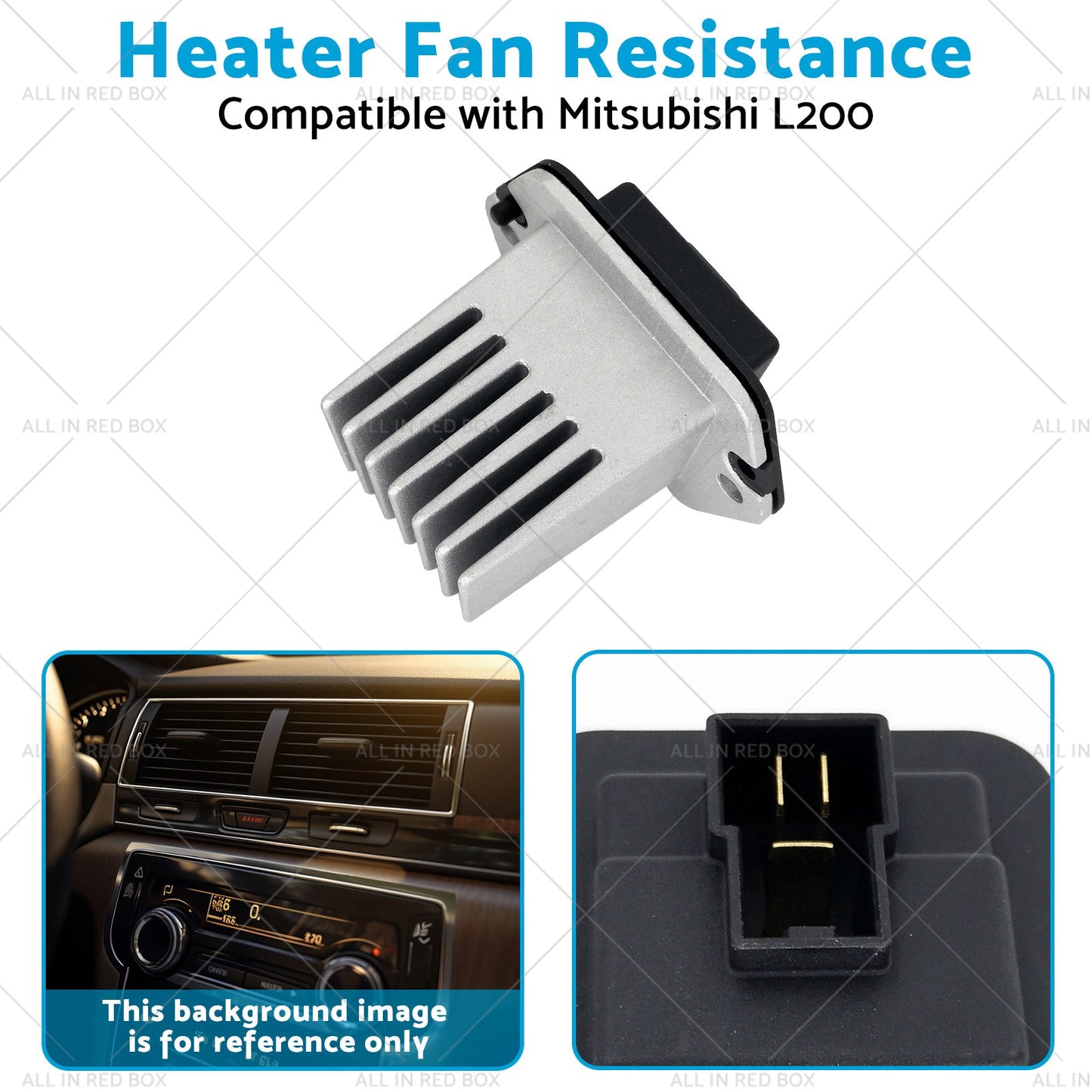 Heater Fan Resistance Suitable for 2. 5i Mitsubishi L200 05 Pajero Sport 08-3