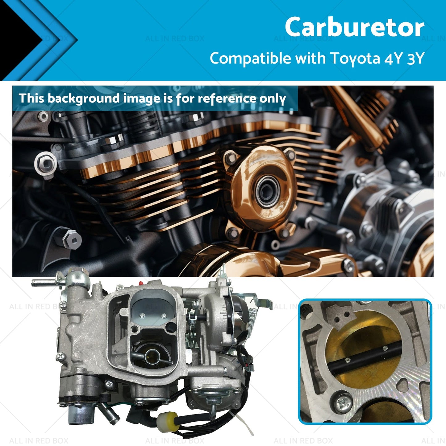 21100-73231 Carburetor Suitablefor Toyota 4Y 3Y Hiace Hilux Van 82-88 2110073230-0