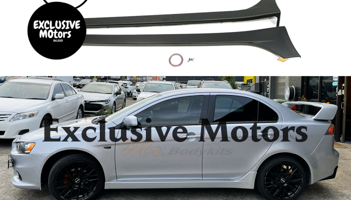 EVO-X Side Skirts for Mitsubishi Lancer Evolution X 2007-2017