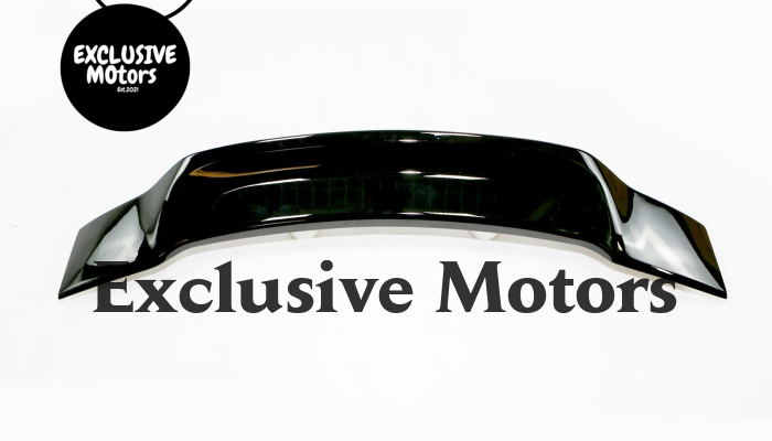 Ducktail Boot Spoiler Black for Honda Civic Sedan 2006-2012