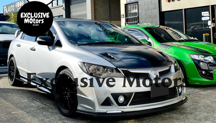 RR Style Front Bumper FPr 2006-2010 Honda Civic JDM FD2 4DR