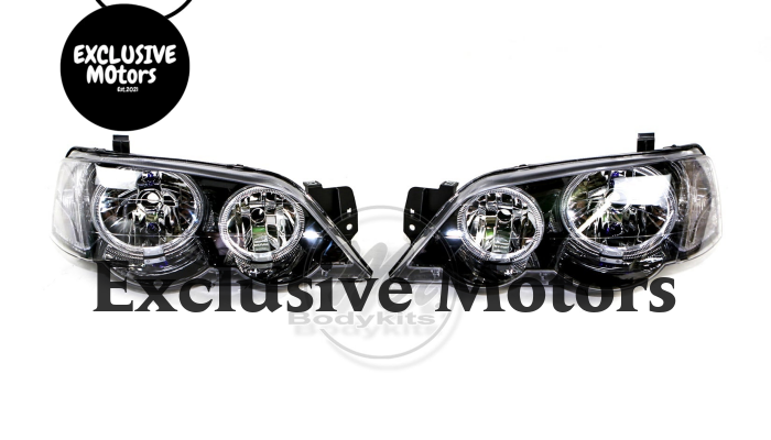 Angel Ring Headlight for Ford XR/FPV BA BF 2002-2008 DRL White LED