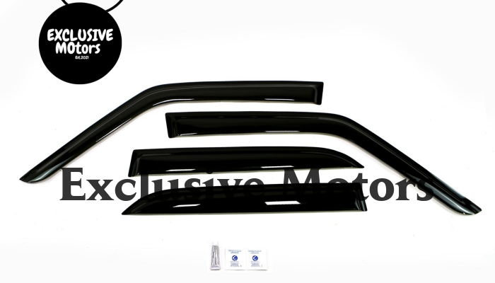 Weathershield Window Visor Set for BMW 3 Series E30 1982-1994