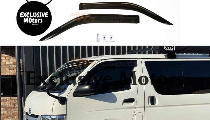 Weathershield Window Visor for Toyota Hiace 2004-2019