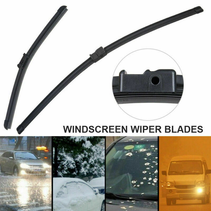 Pair Front Windscreen Wiper Blades 26 inch 17 inch Fits For Ford Focus MK2 2004-2011