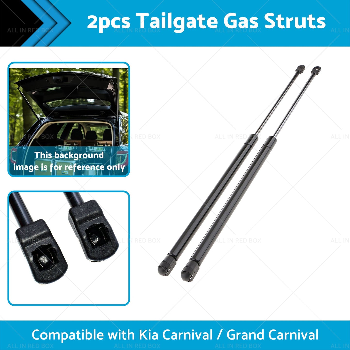 2PC Tailgate Gas Struts Suitable For Kia Carnival and Grand Carnival 06-14 6118