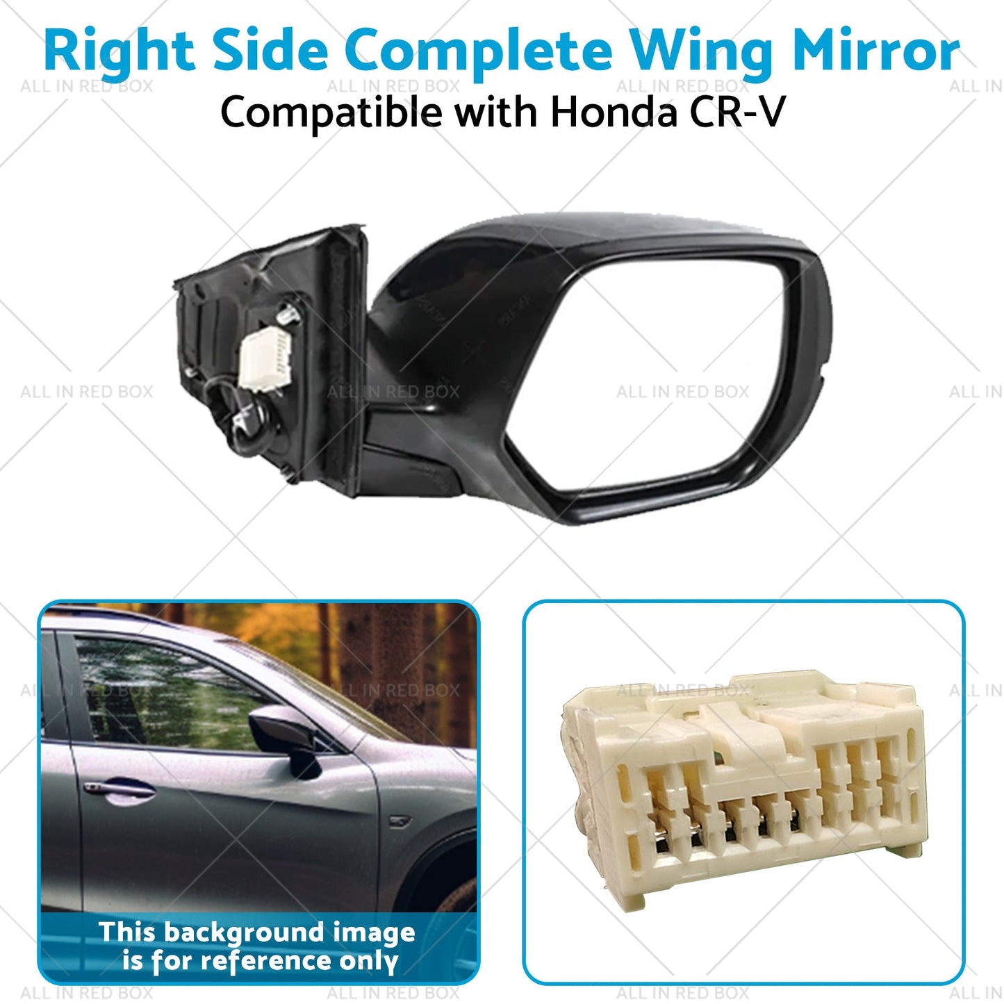 Right Door Mirror Suitable for Honda CRV CR-V RM 2012-2017 Blinker RH