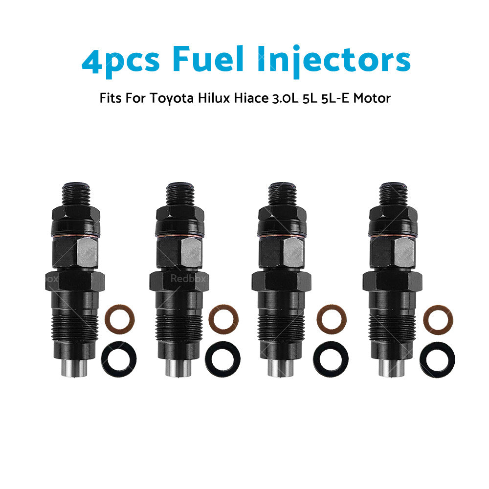 4X Diesel Fuel Injector Suitable For Toyota Hilux Hiace 3L 5L 23600-59325 97-05-3