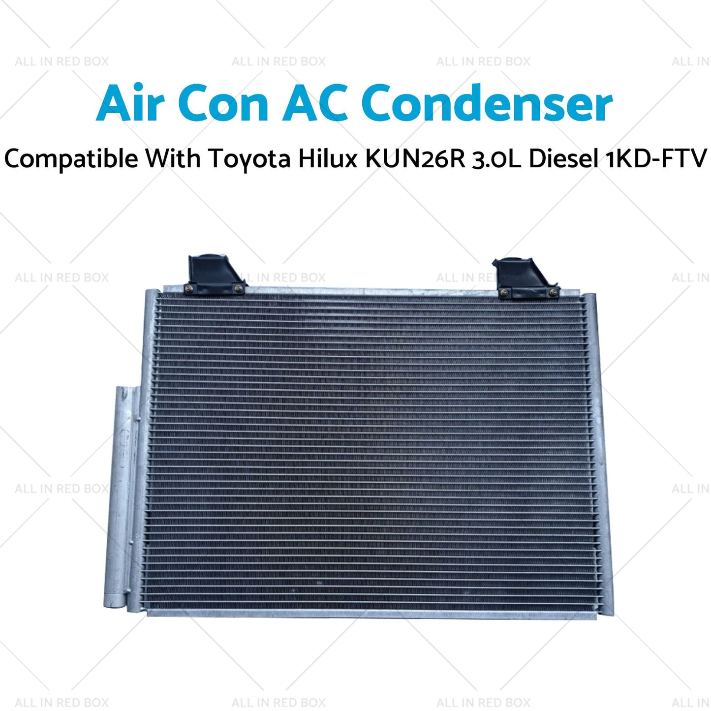Air Con AC Condenser Suitable for Toyota Hilux KUN26R 3.0L Diesel 1KD-FTV 05-15-3