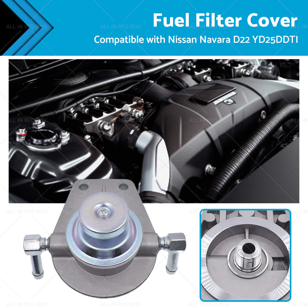 Fuel Filter Housing Primer Pump Cap Suitable For Nissan Navara D22 YD25DDTI MT-0