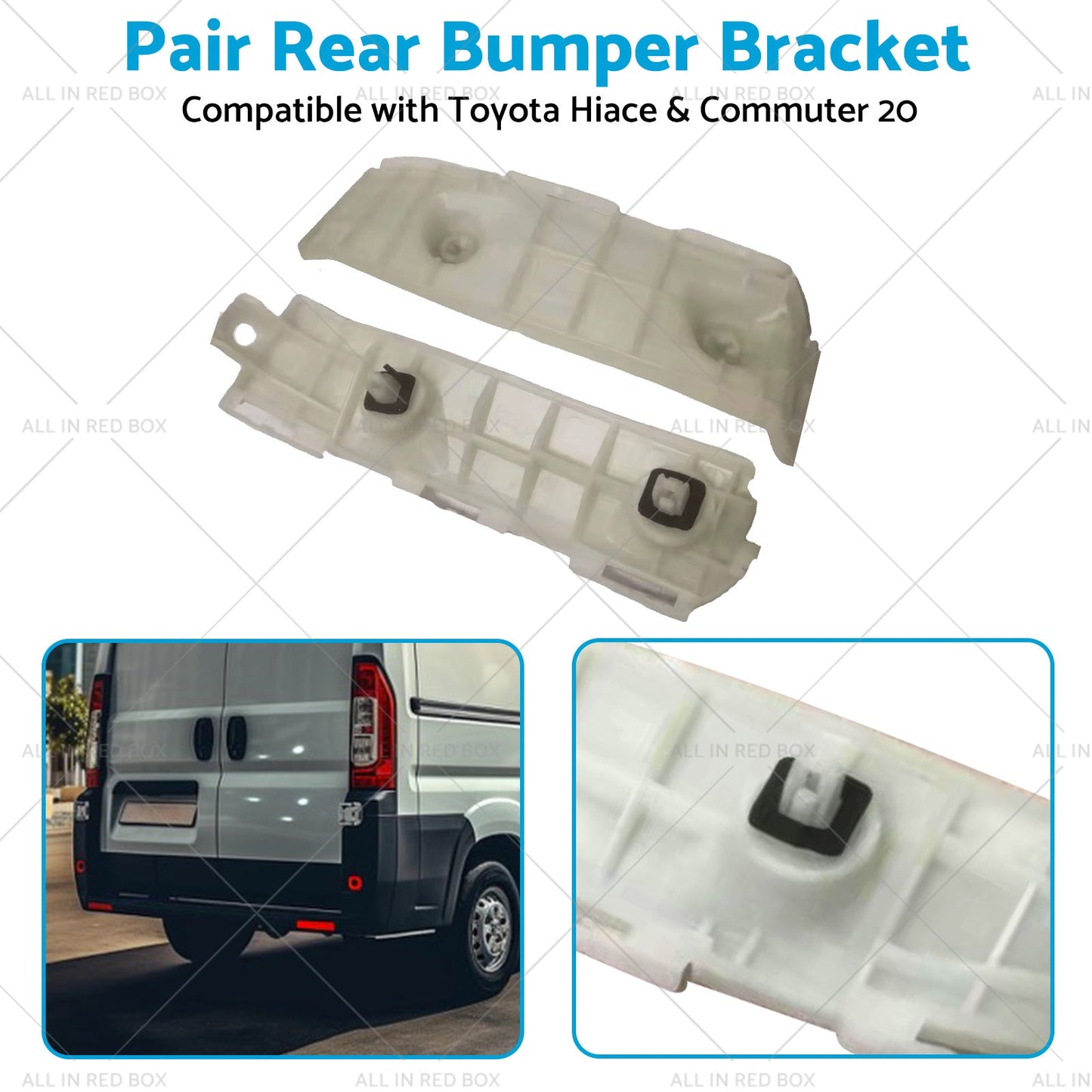 Left Hand Right Hand Rear Bumper Bracket Suitable For Toyota Hiace Commuter05-19-4