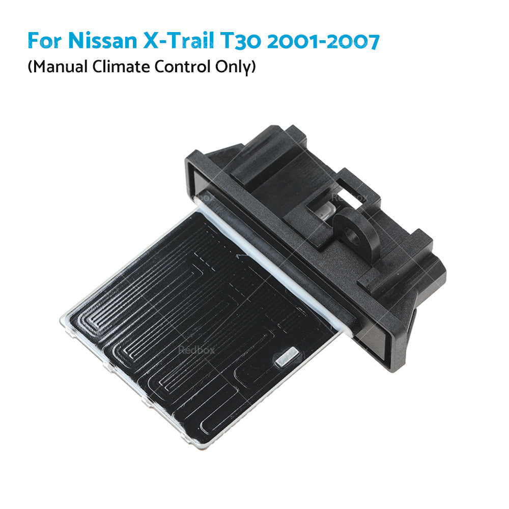 For Nissan XTrail T30 Blower Motor Heater Fan Resistor Manual Climate Control-3
