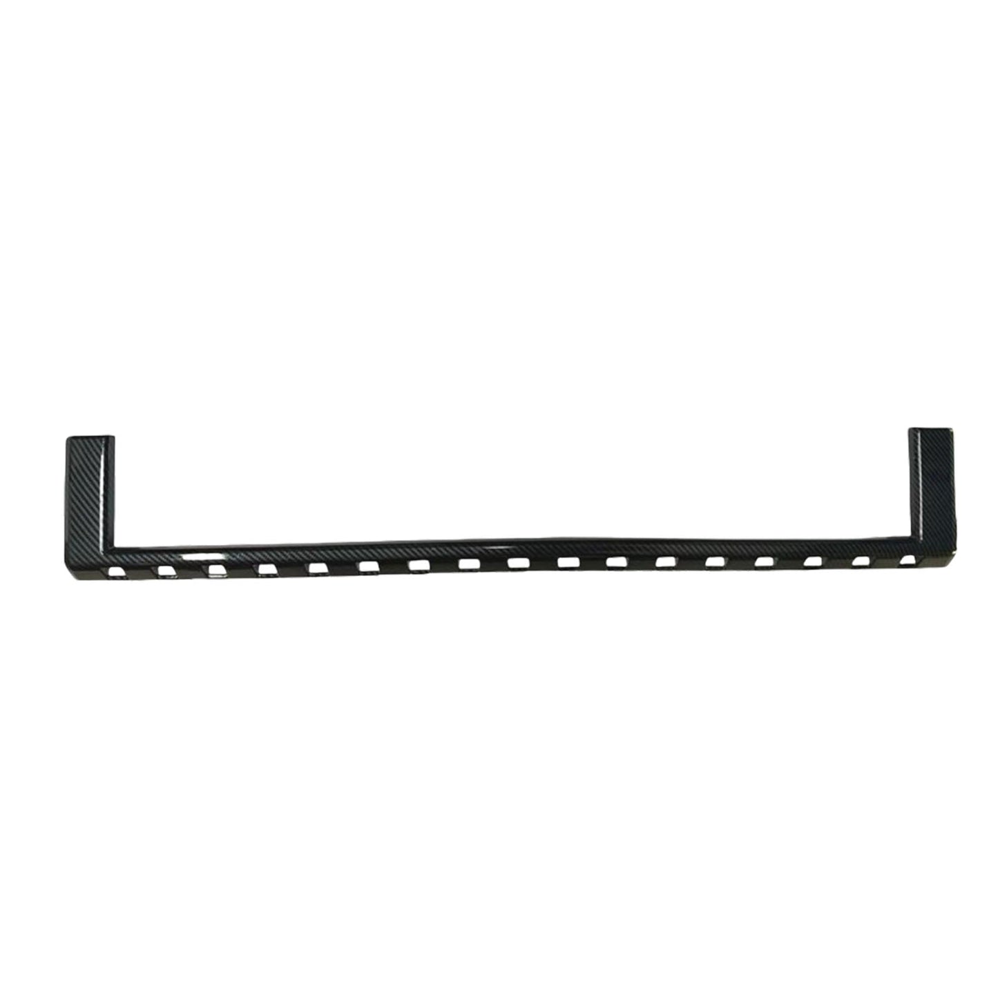 Carbon Fiber Front Center Grille Cover Trim Suitablefor Toyota Prado LC250 2024+-2