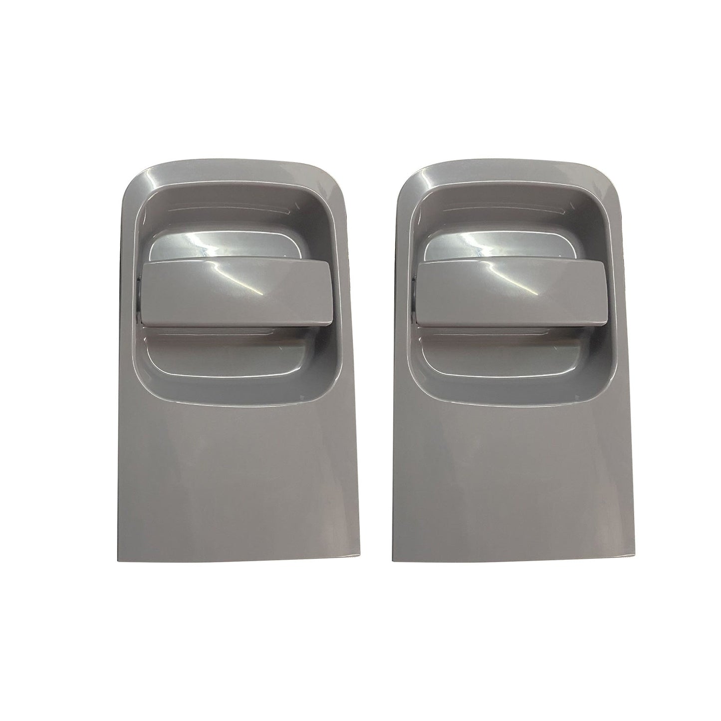 Pair Grey LHRH Outer Sliding Door Handles Suitable for 08~15 Hyundai ILoad IMax