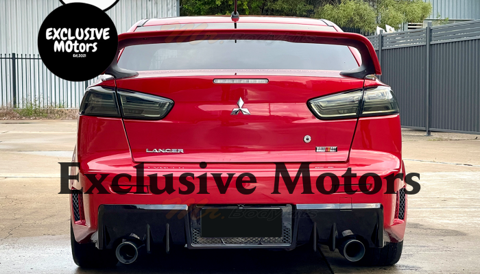 FQ400 Rear Bumper for Mitsubishi Lancer CJ/CF 2007-2017
