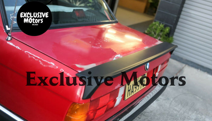 Zender Rear Spoiler for BMW E30 Coupe/4 Door 1982-1994