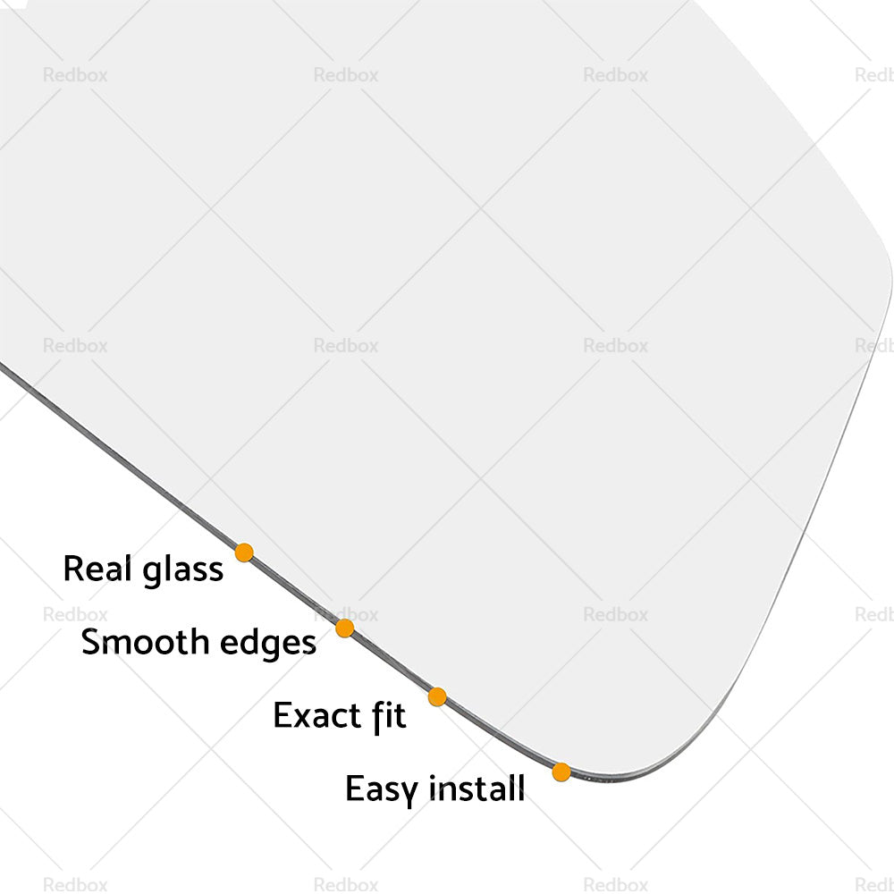 Right Side Mirror Glass with Back Plate Suitable for TOYOTA YARIS 2012 - 2019-4