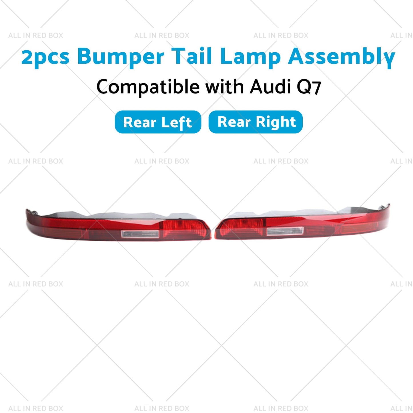 Rear LR Bumper Tail Light Lamp Assembly 4M0945096 Suitable For Audi Q7 16-23