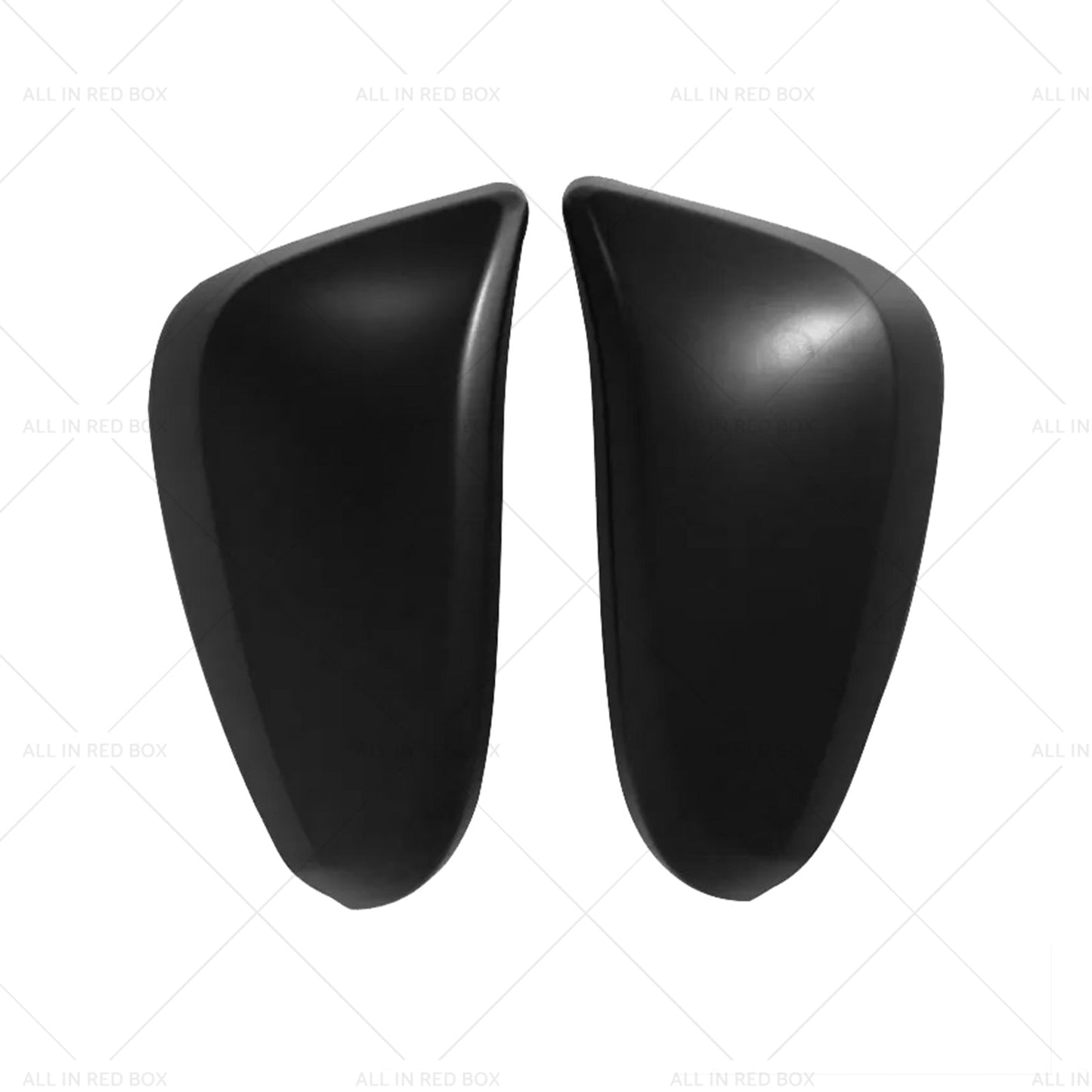 Black Door Mirror Cover Side Cap Guard Suitable for Toyota Hilux N80 2015-2023-4