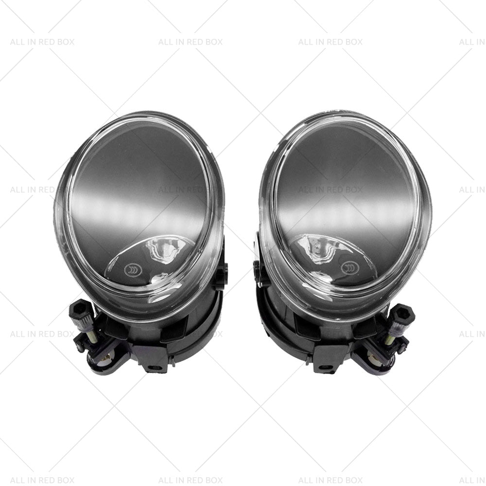 Pair Replacement Clear Fog Lights Lamps Suitable for 2001-2006 BMW E46 3-Series