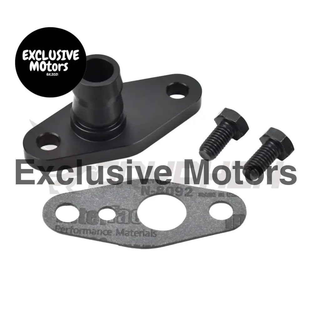 3/4" Barb Turbo Oil Drain Flange Kit For Toyota 12ht Oil Pan