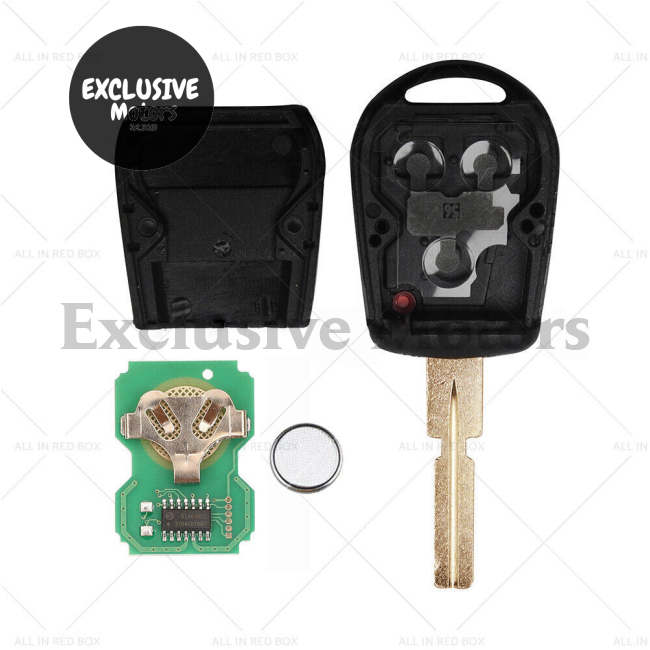 3 Button Remote Key for BMW E31, E32, E34, E36, E38, (1989-2006)