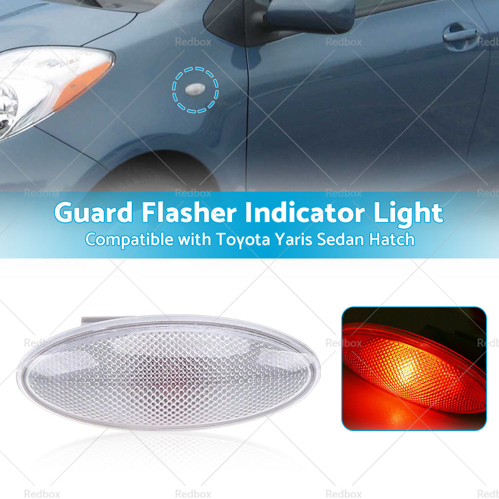 1 Unit of Guard Flasher Indicator Light Lamp Suitable For Toyota RAV4 30 Series-1
