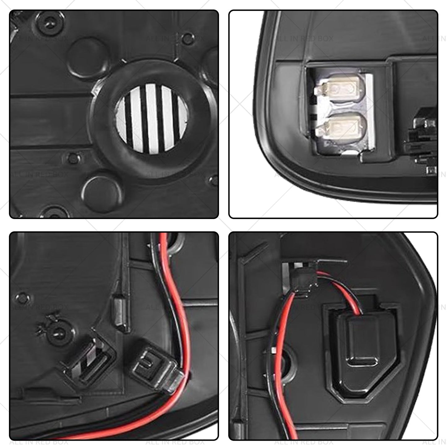 Left Passenger Side Mirror Glass Suitable for Toyota RAV4 2016-2018-2