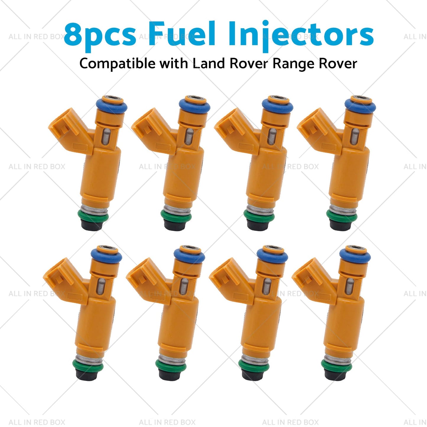 195500-4260 8pcs Fuel Injectors Suitable for Land Rover Range Rover 4. 4L 05-09