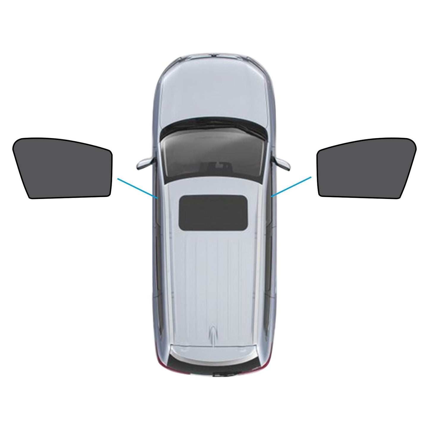 Window Sun Shades for MG4 2023-2025