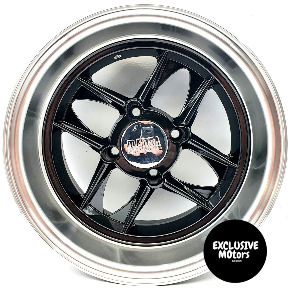 10x6 Silver Wheel for Mamba, Fits Classic Mini (1959-2000