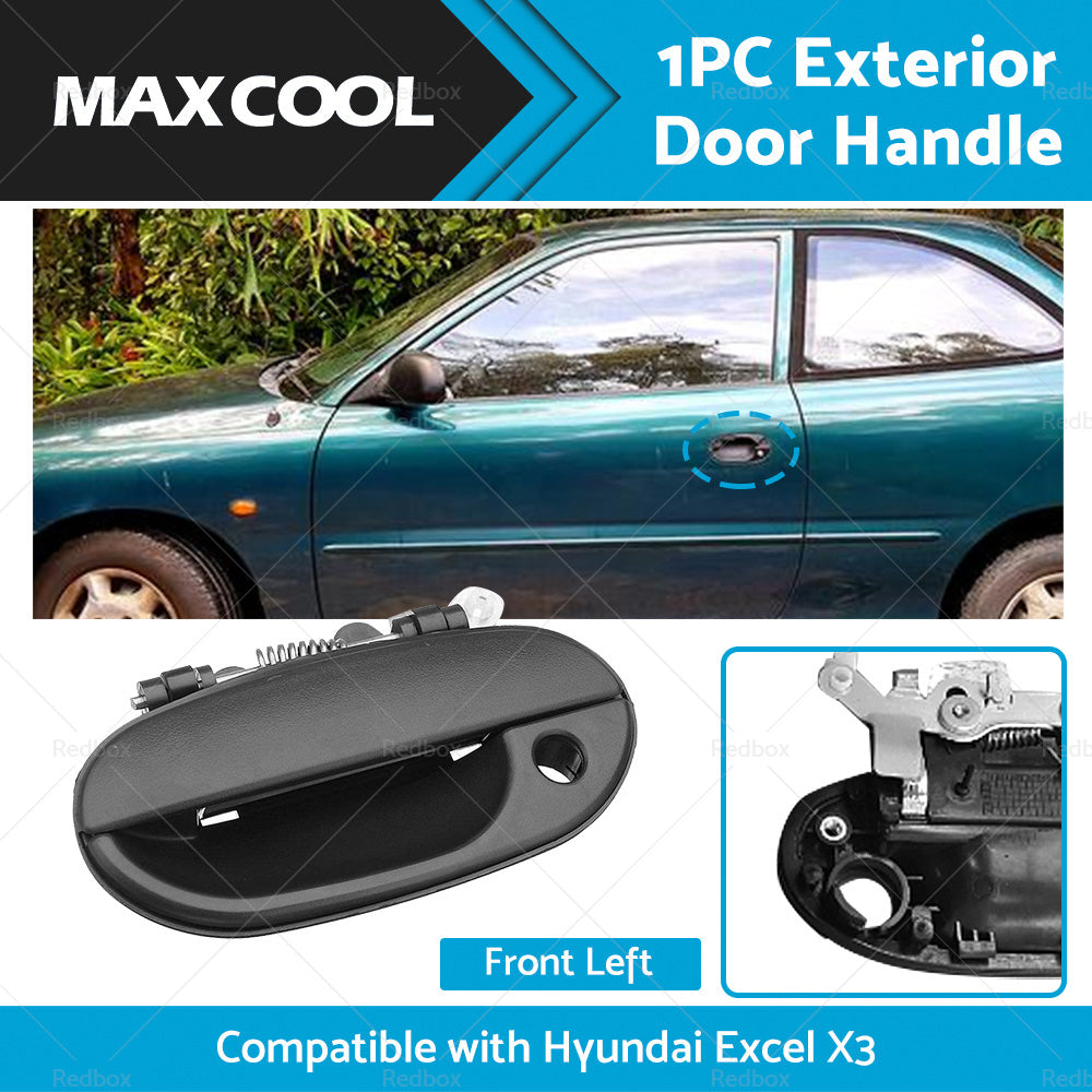 FRONT LH Left OUTER Door Handle Bolt Type Suitable for Hyundai Excel X3 97-00