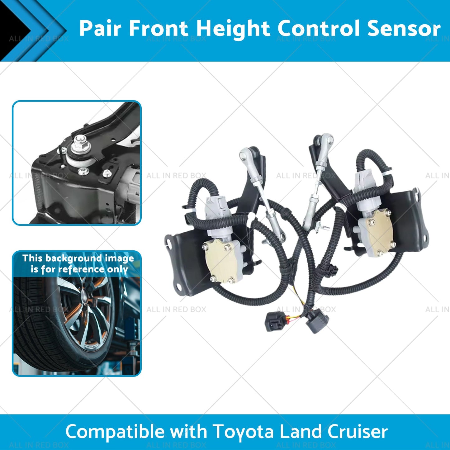 8940660011 Pair Front Height Control Sensor for Toyota Land Cruiser J100 J105-1