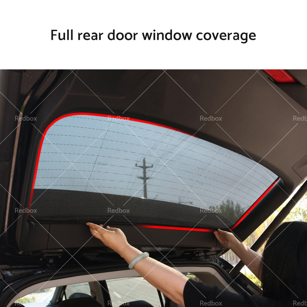 Car Window Sun Blind for Toyota Prado 150 Series 2009-2024 Magnetic Shade Mesh-4