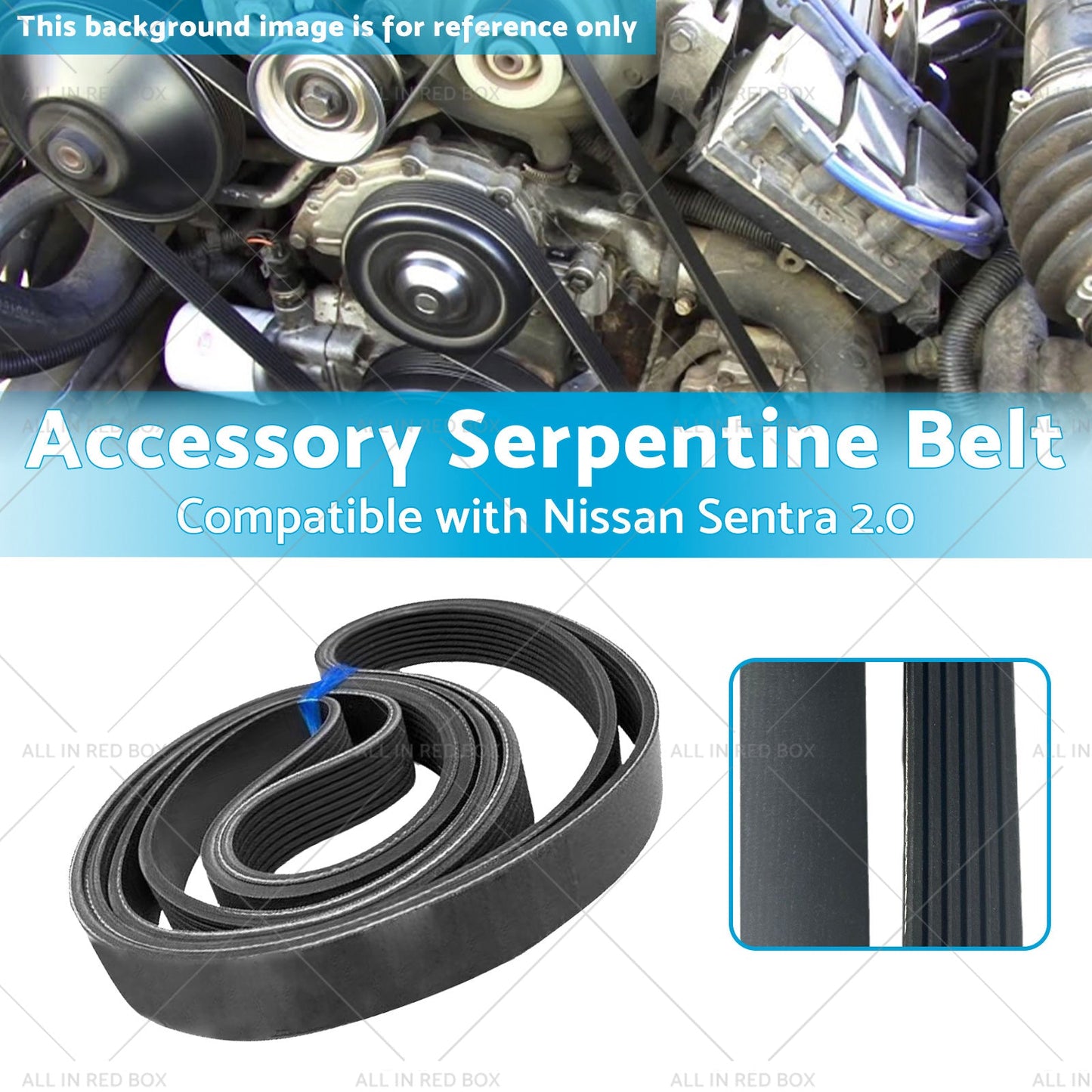 11720-ET00A Accessory Serpentine Belt Suitable for Nissan Sentra 2. 0 07-12