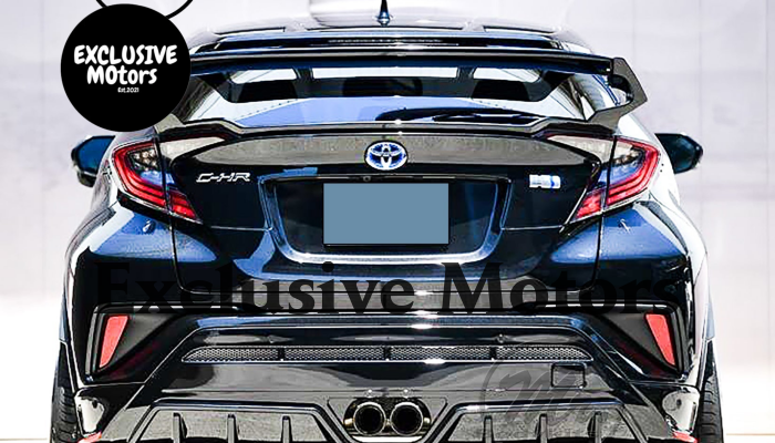Rear Boot Wing Spoiler for Toyota C-HR Noblesse 2016-2023